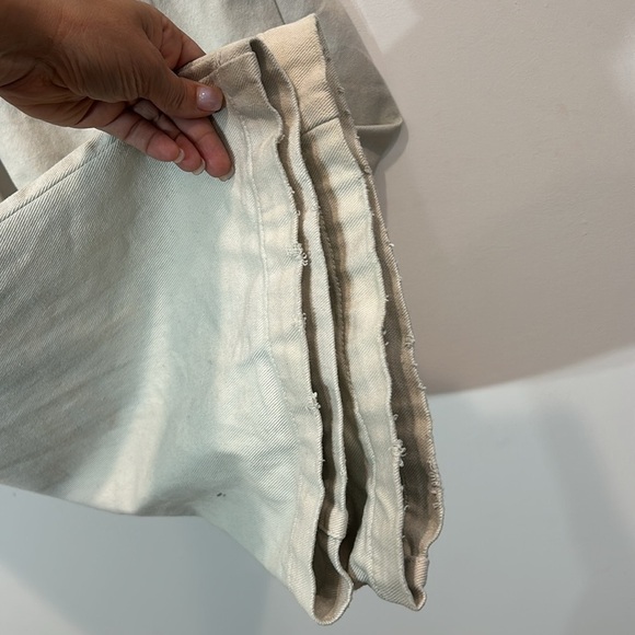 Delia’s So Misunderstood Wide Leg Twill Carpenter Pants Off White plus size XXL - Picture 5 of 11